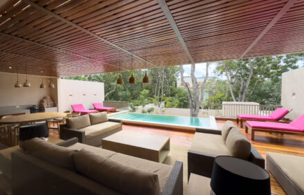 Bella Garden Villa 1 & 2, Cozy space with pool view